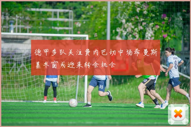 德甲多队关注费内巴切中场希曼斯基冬窗或迎来转会机会